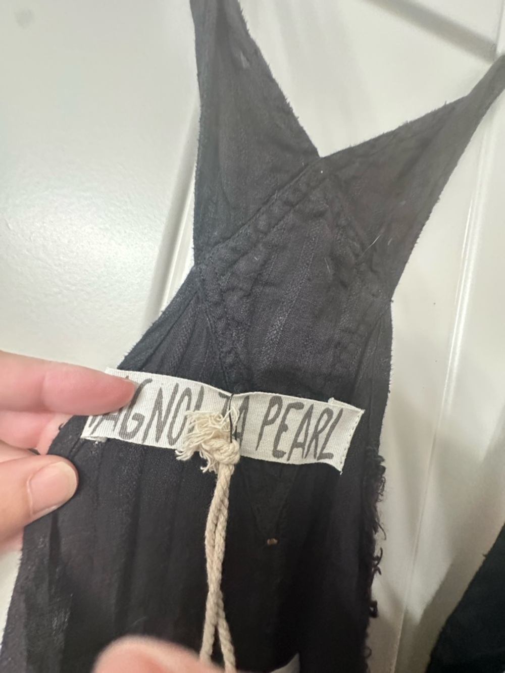 NWT Magnolia Pearl Black Peace  Paint-Splatter Overalls - Picture 10 of 13